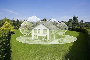 Immobilie auf Grundstück