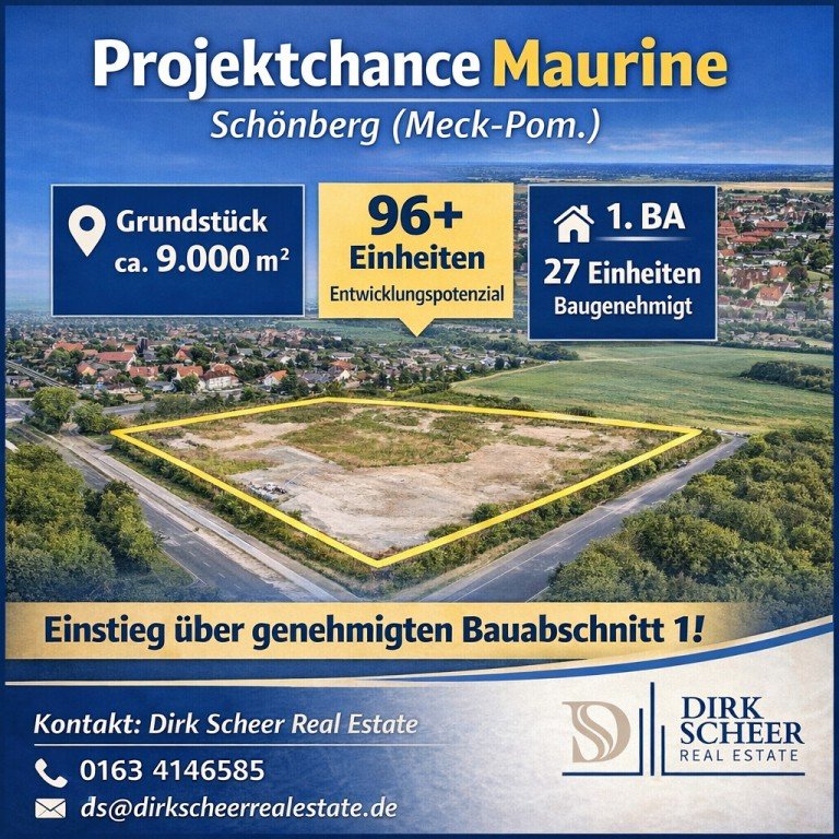 KI erstellt Sch�nberg sonstige Mehr-Generationen-Wohnpark MaurineAttraktive Wohnprojektentwicklung mit genehmigtem Bauabschnitt