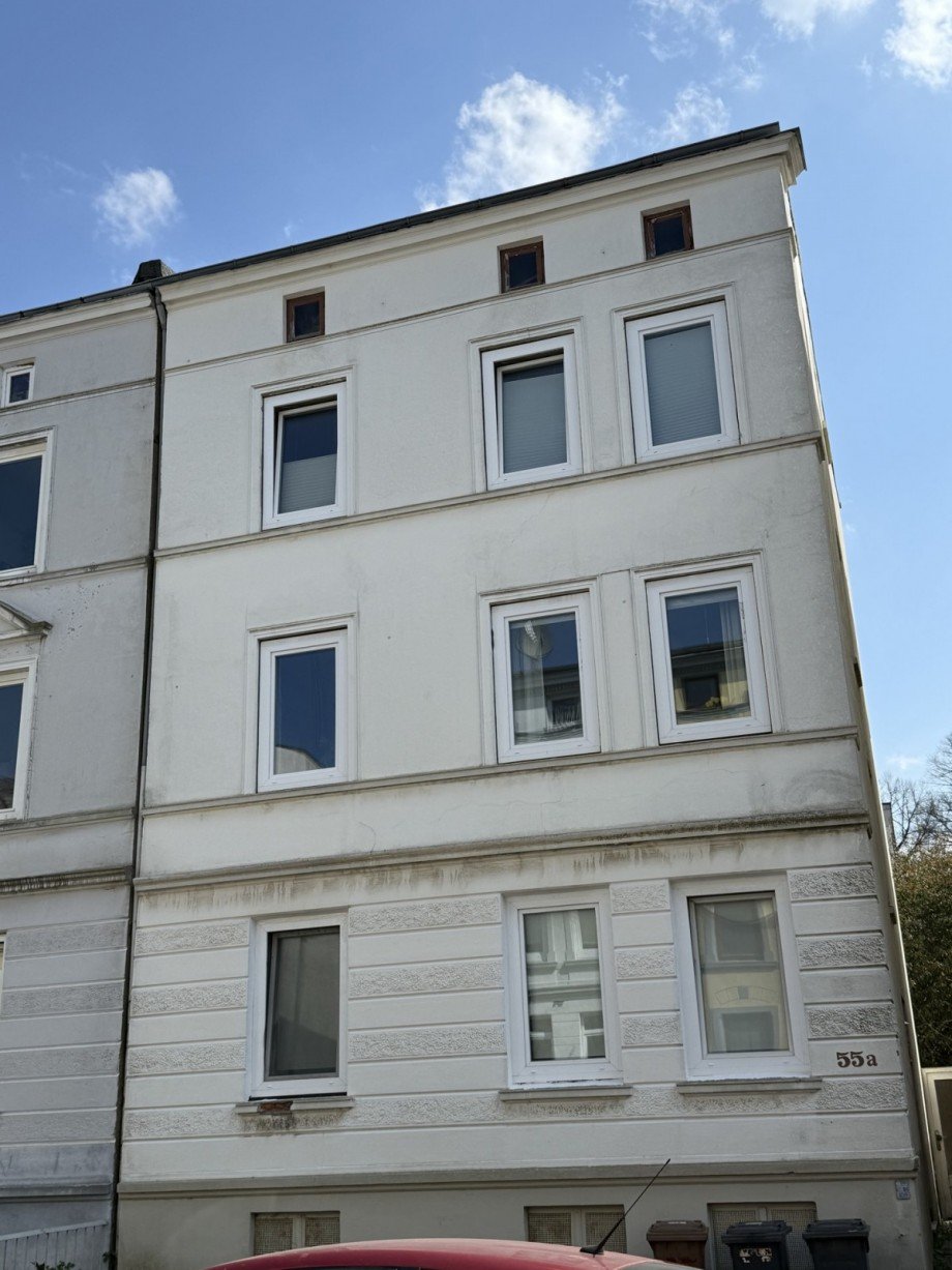 Vorderansicht Mehrfamilienhaus L�beck