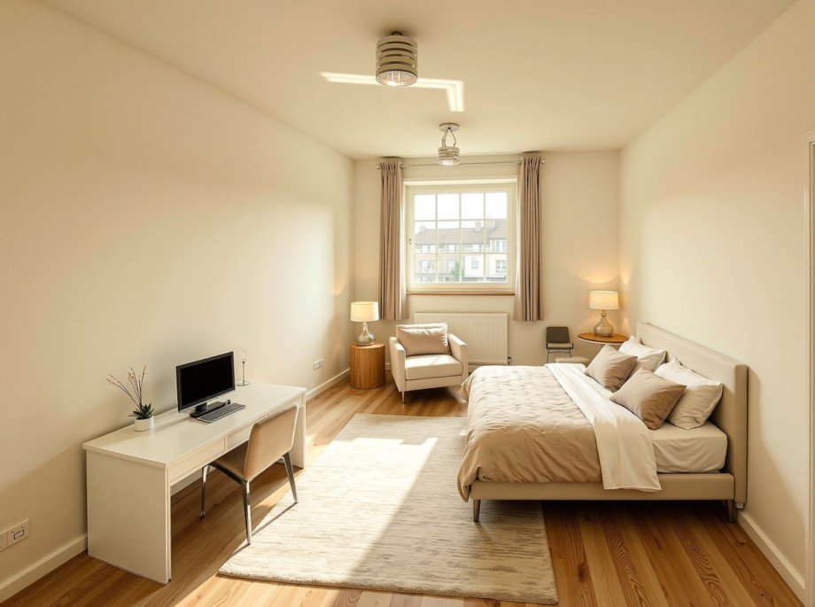 Wohnung 1 EG - durch KI erstellt Mehrfamilienhaus Papendorf / S�dstadt